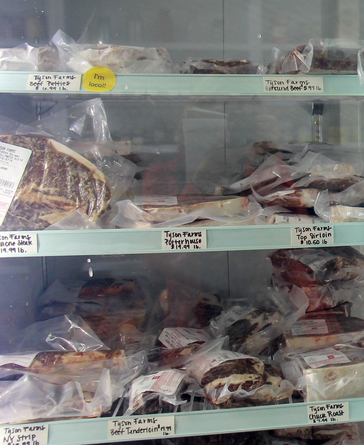 beef for the new grocery store